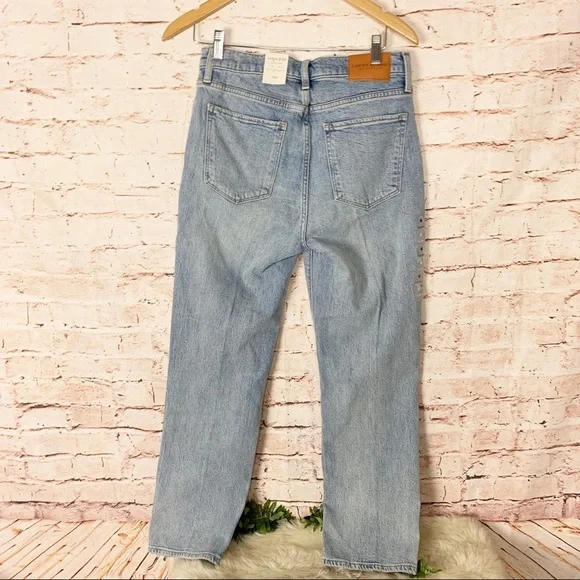 Lucky Brand High Rise Straight Zoe Jeans Size 10 - Picture 3 of 7